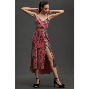 New Anthropologie Hutch V Neck Sequin Midi Dress Size 4P